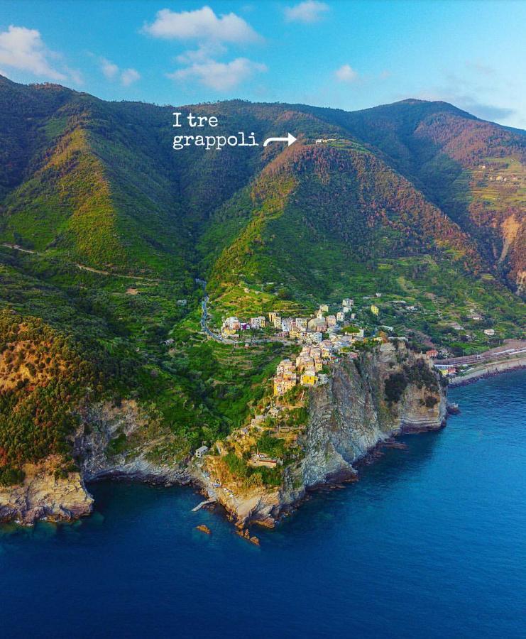 I Tre Grappoli Villa Corniglia Eksteriør billede